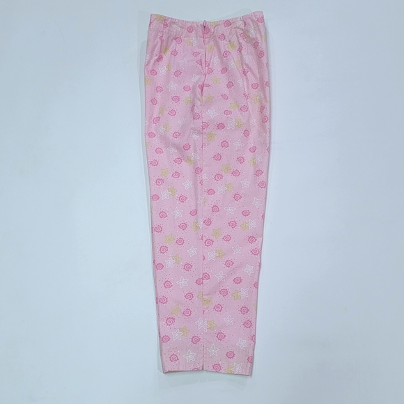 DAVID BROOKS 🍥 Sweet Vintage Hi-Waist Pink|Lime Green|White Seashell Capris 4 - Picture 3 of 16